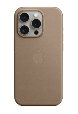 Фото 1 — Чехол защитный iPhone 15 Pro FineWoven Case with MagSafe Premium Taupe