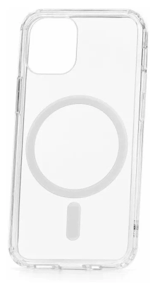 Фото 1 — Защитная крышка Clear Case iPhone 14 MagSafe TPU (прозрачная)