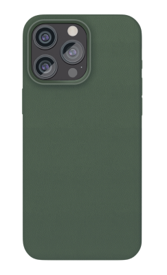Фото 1 — Чехол защитный "vlp" Ecopelle Case iPhone 15 Pro, темно-зеленый