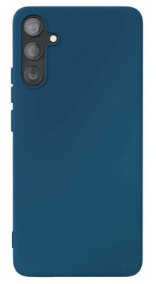 Фото 1 — Чехол защитный "vlp" Silicone Case для Samsung Galaxy A34, темно-синий