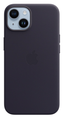 Фото 1 — Чехол защитный iPhone 14 Plus Leather Case Ink (original)