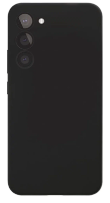 Фото 1 — Чехол защитный "vlp" Silicone Case для Samsung Galaxy S23+, черный